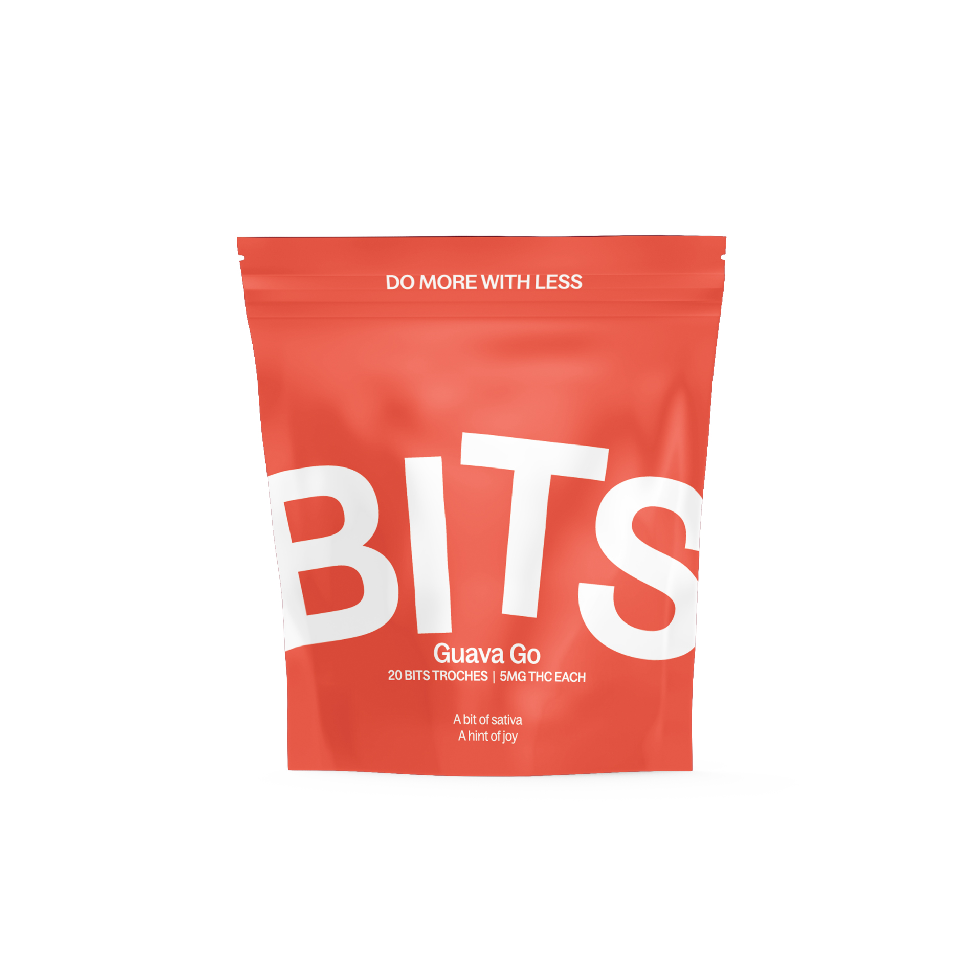 Photograph of product: Guava Go Troches 100mg (20-Pack | 5mg Each)