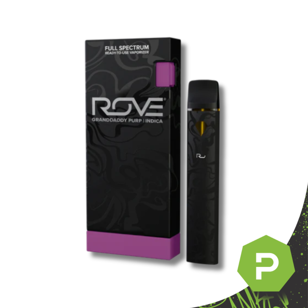 Photograph of product: ROVE Live Resin Diamonds Disposable | Granddaddy Purp