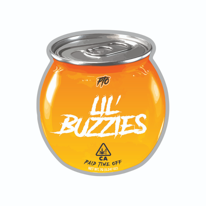 Photograph of product: Lil' Buzzies - Grape Kush Smalls 7g