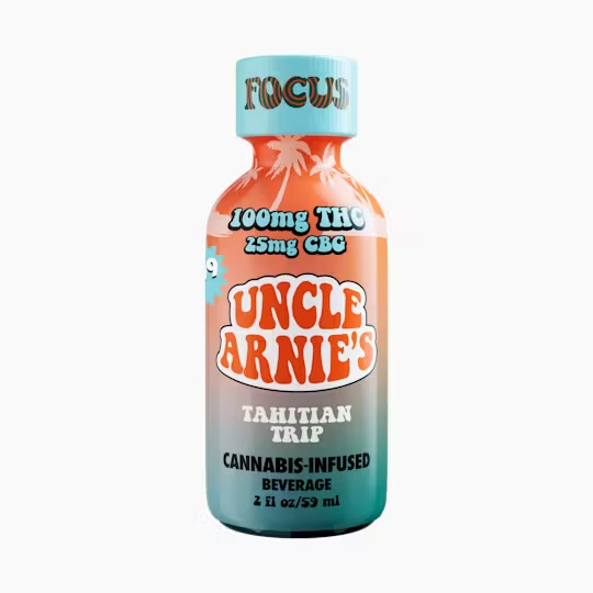 Photograph of product: UNCLE ARNIE'S | 2OZ | TAHITIAN TRIP 4:1 TH-oui/CBG | 100MG