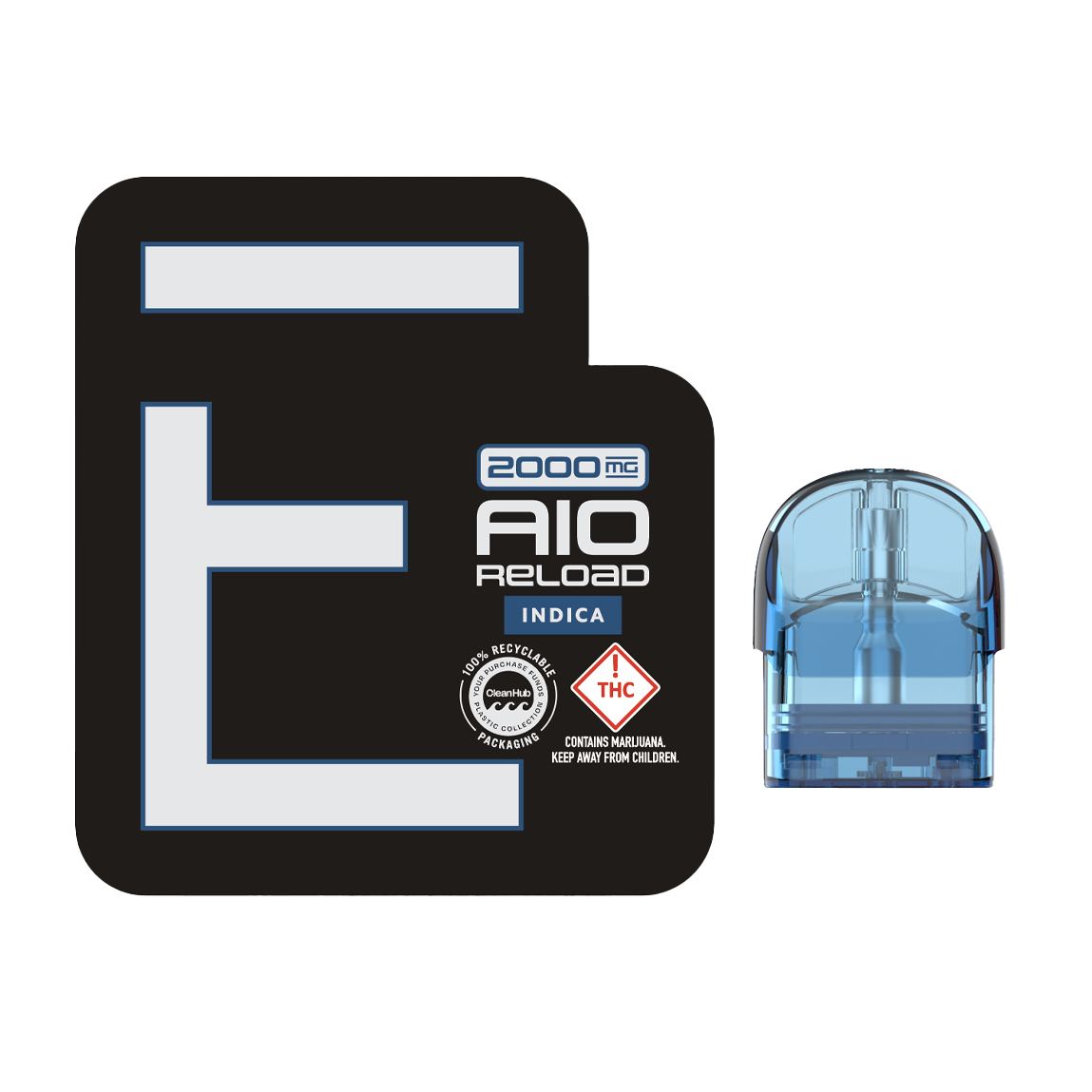 Photograph of product: Eureka - (I) Reload Pod - Platinum Bubba 2000mg