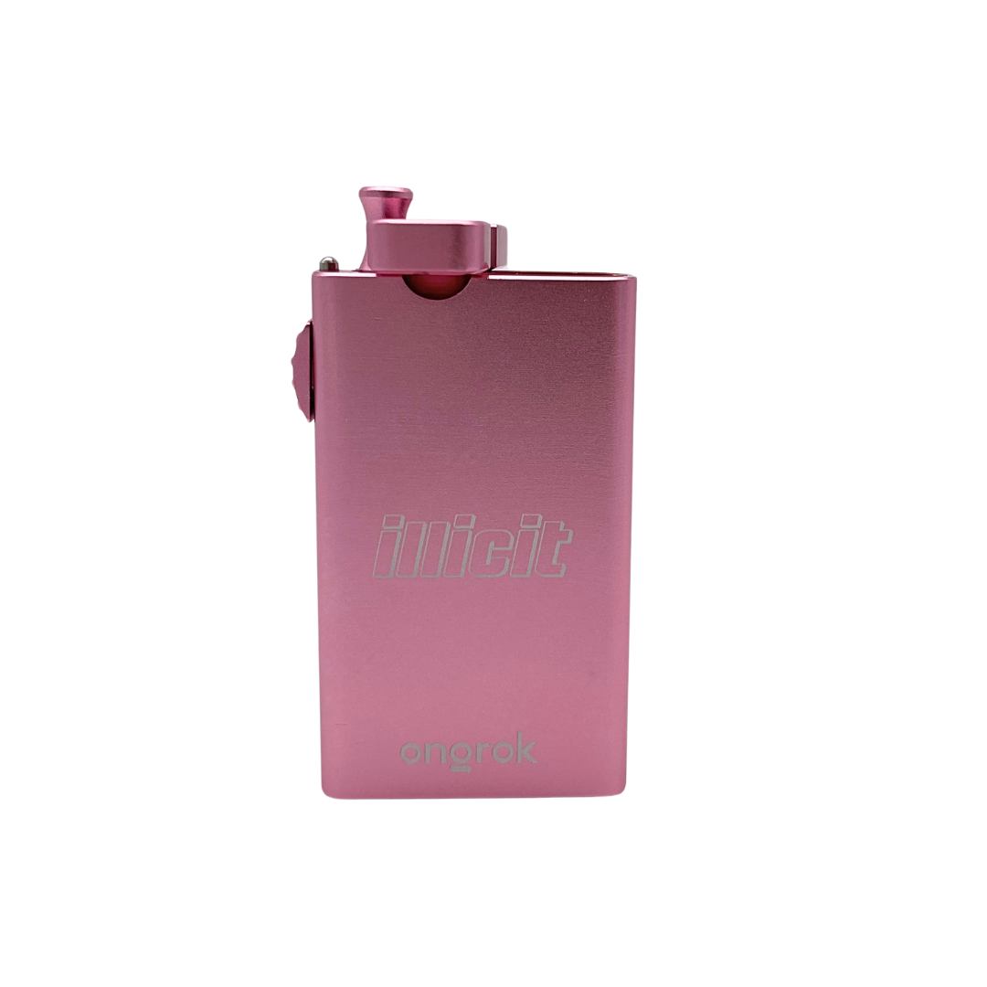 Photograph of product: Custom Illicit Aluminum Dugout | Rose Gold
