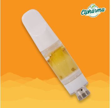 Photograph of product: Emerald Kush BHO Live Resin Vape T348 S 25713 (0.5g)