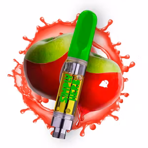 Photograph of product: Candy Apple Crush (H) - 1g Vape Cart - Ozone