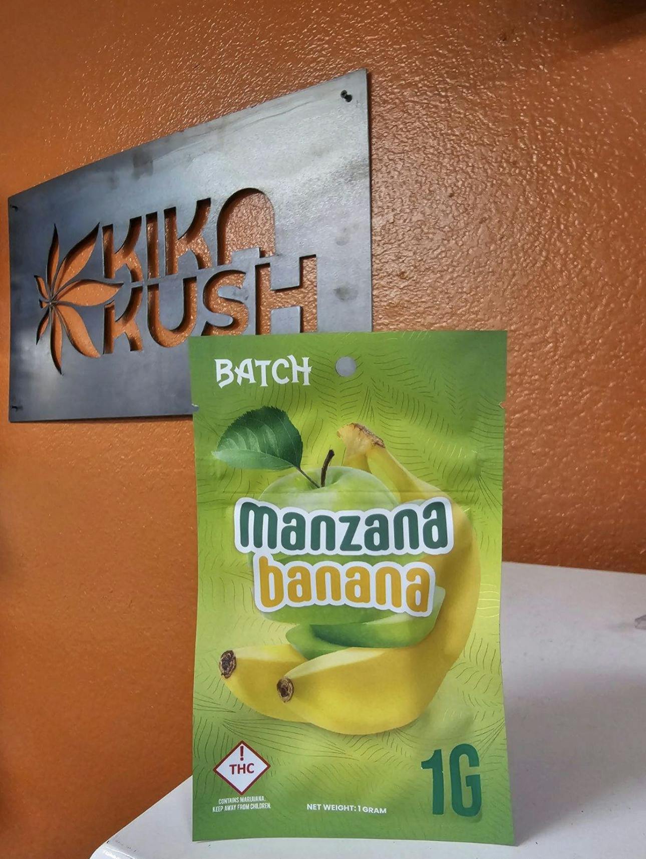 Photograph of product: Batch - Cartridges - Manzana Banana - 1000mg