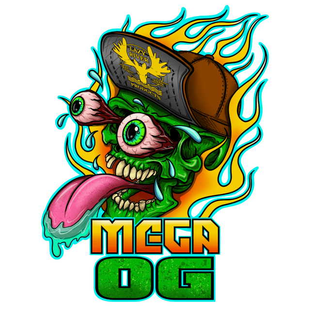 Photograph of product: Mega OG | Live Rosin Badder | 1g | by Lazy River