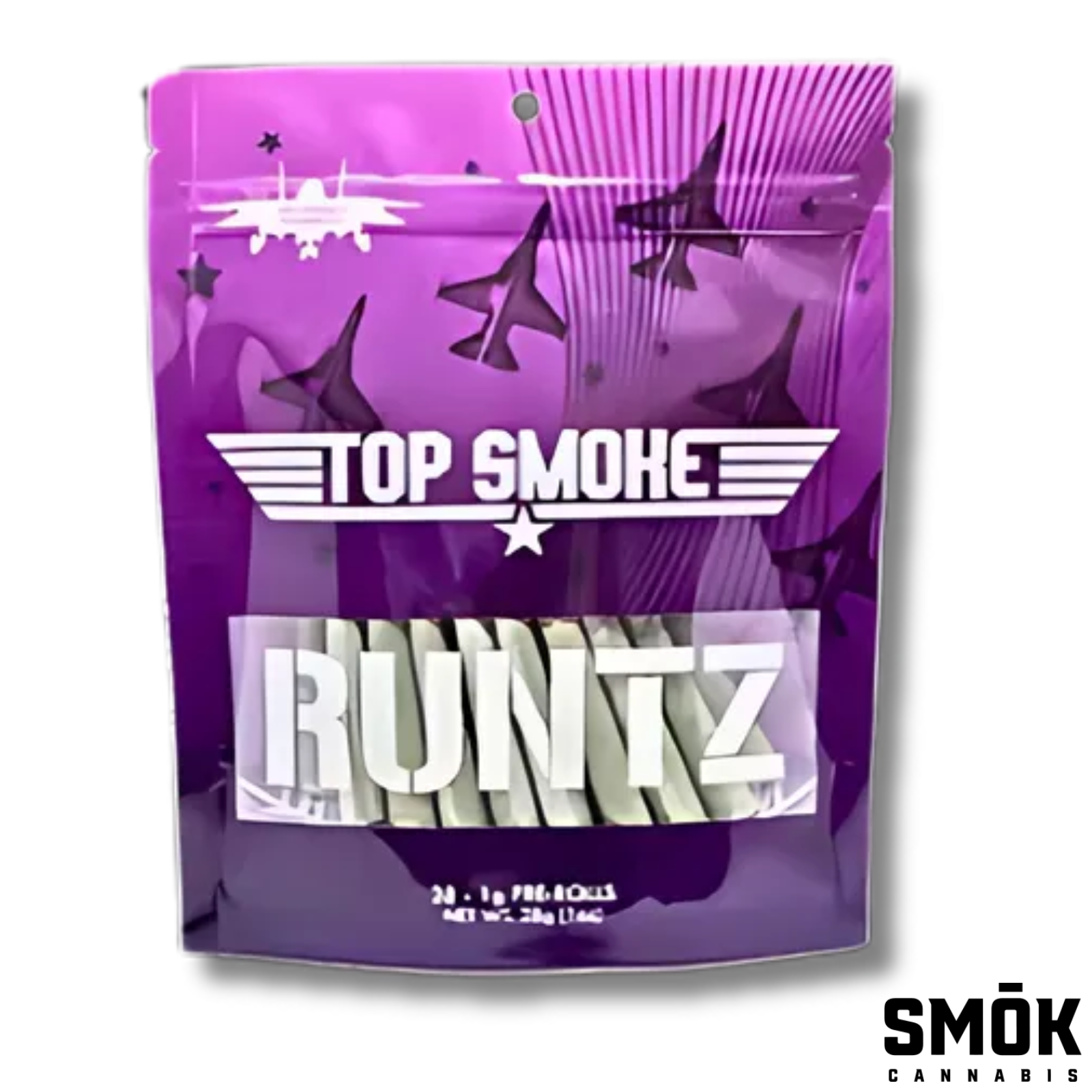 Photograph of product: Top Smoke Ready to Roll Runtz Shake - 28g