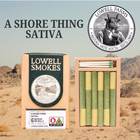 Photograph of product: A Shore Thing Oui'd Pre-Rolls | 6pk