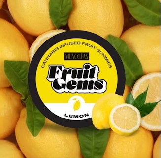 Photograph of product: Muncheas Lemon Fruit Gems | 20pk
