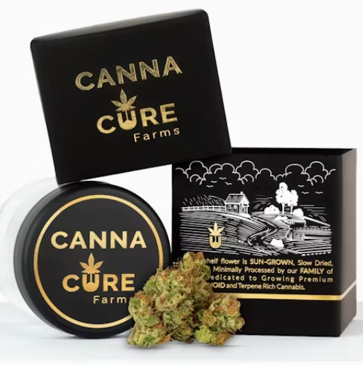 Photograph of product: CannaCure Farms Whole Flower | 3.5g | Jealousy