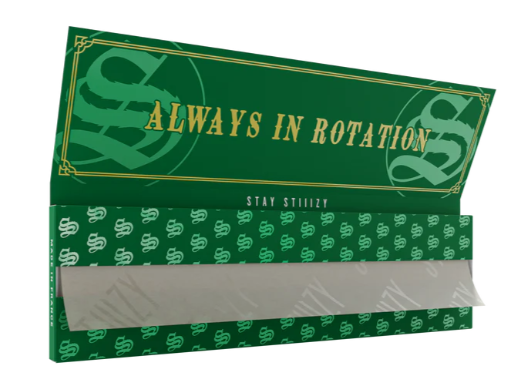 Photograph of product: ORGANIC HEMP 1 1/4 ROLLING PAPERS BOOKLET 33 PACK