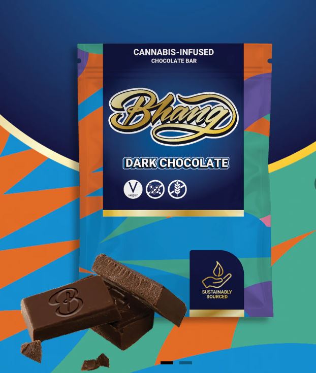 Photograph of product: Sugar Free Dark Chocolate Bar [I] | 100mg