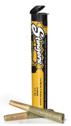 Photograph of product: New Glue x Lemon Drip (Infused) | .5g 2pk