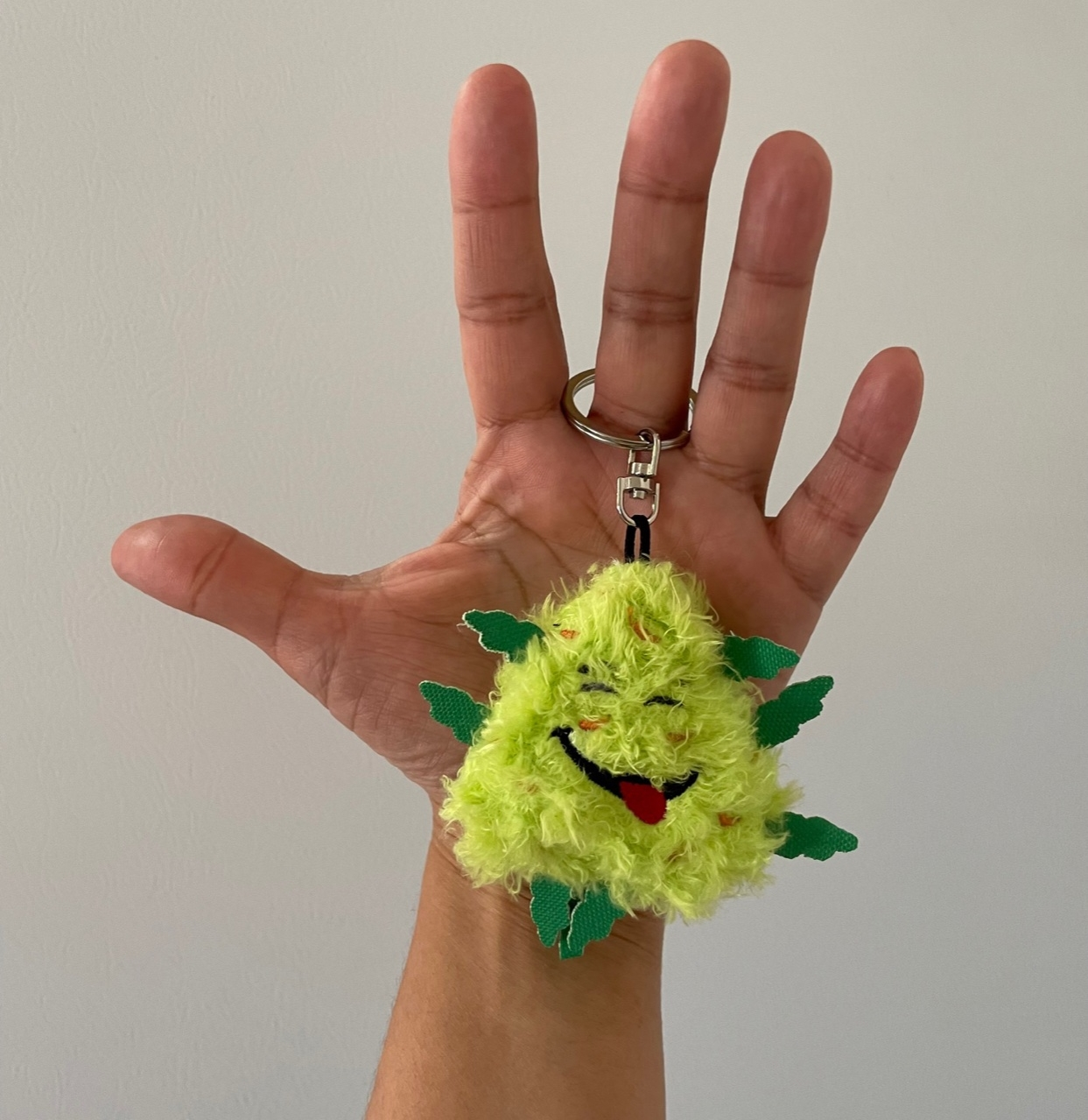 Photograph of product: BUD THE NUG KEYCHAIN