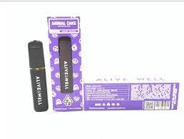 Photograph of product: Animal Cake AIO (1g) Cartridge - Alive & Well 1g AIO
