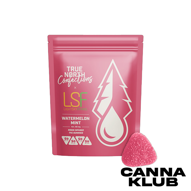 Photograph of product: 200MG WATERMELON MINT au chocolat ROSIN GUMMIES