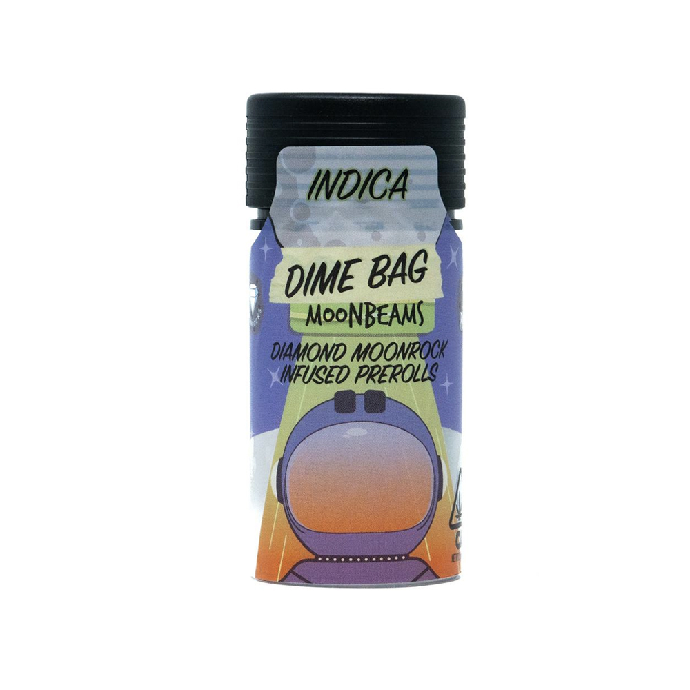 Photograph of product: BLUEBERRY THUNDER FUX MOONBEAMS PRE-ROLL 5-PACK [2.5 G]