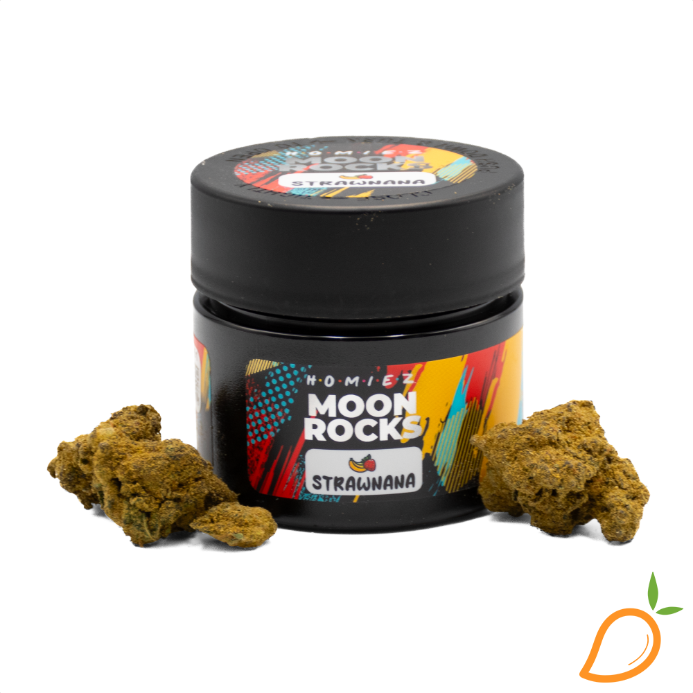 Photograph of product: 3.5g Strawnana Moonrocks Homiez
