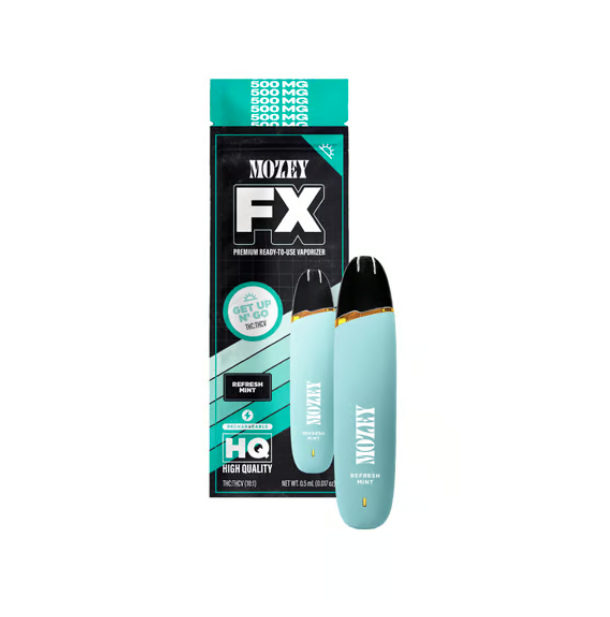 Photograph of product: Disposable Pen Refresh Mint TH-ouiV | 500mg