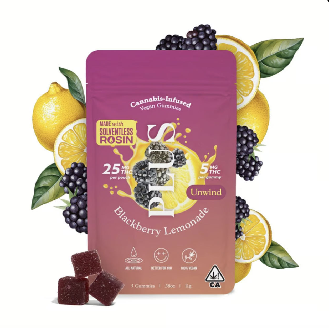 Photograph of product: Blackberry Lemonade 5 Pack | 25mg