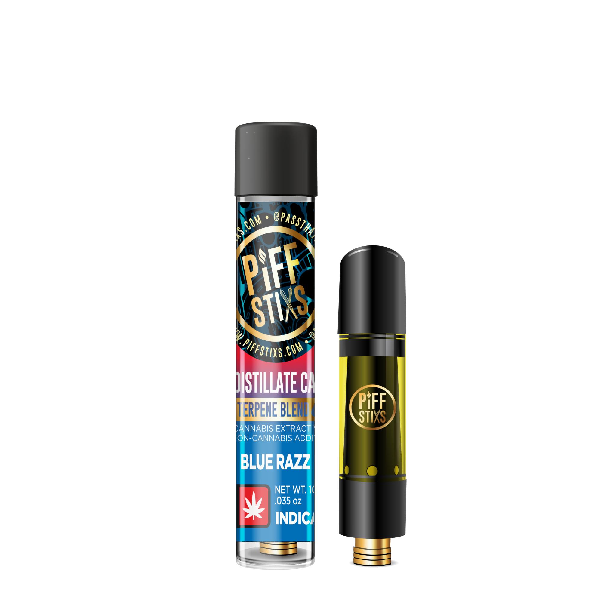 Photograph of product: Blue Razz Cartridge (Piff Stix)