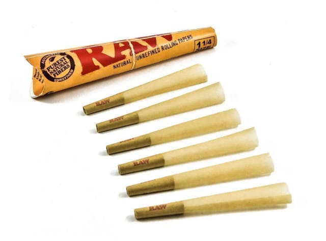 Photograph of product: Raw Cones (Classic) | 6 Pack - 
