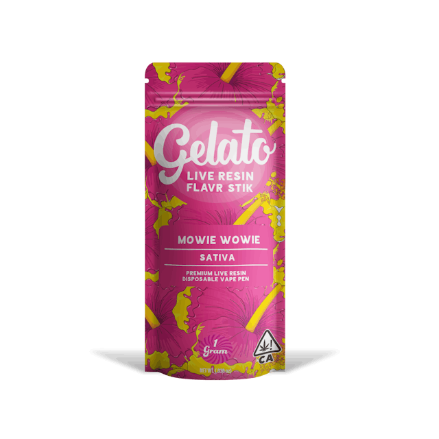 Photograph of product: 1G Mowie Wowie Live Resin AIO - 