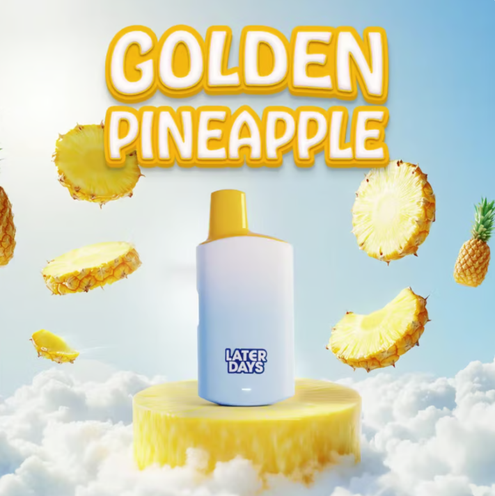 Photograph of product: Golden Pineapple - Disposable Vape