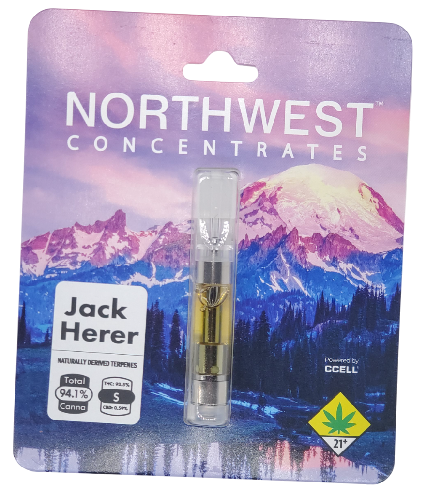 Photograph of product: Northwest Concentrates VAPE Jack Herer Cart 1g