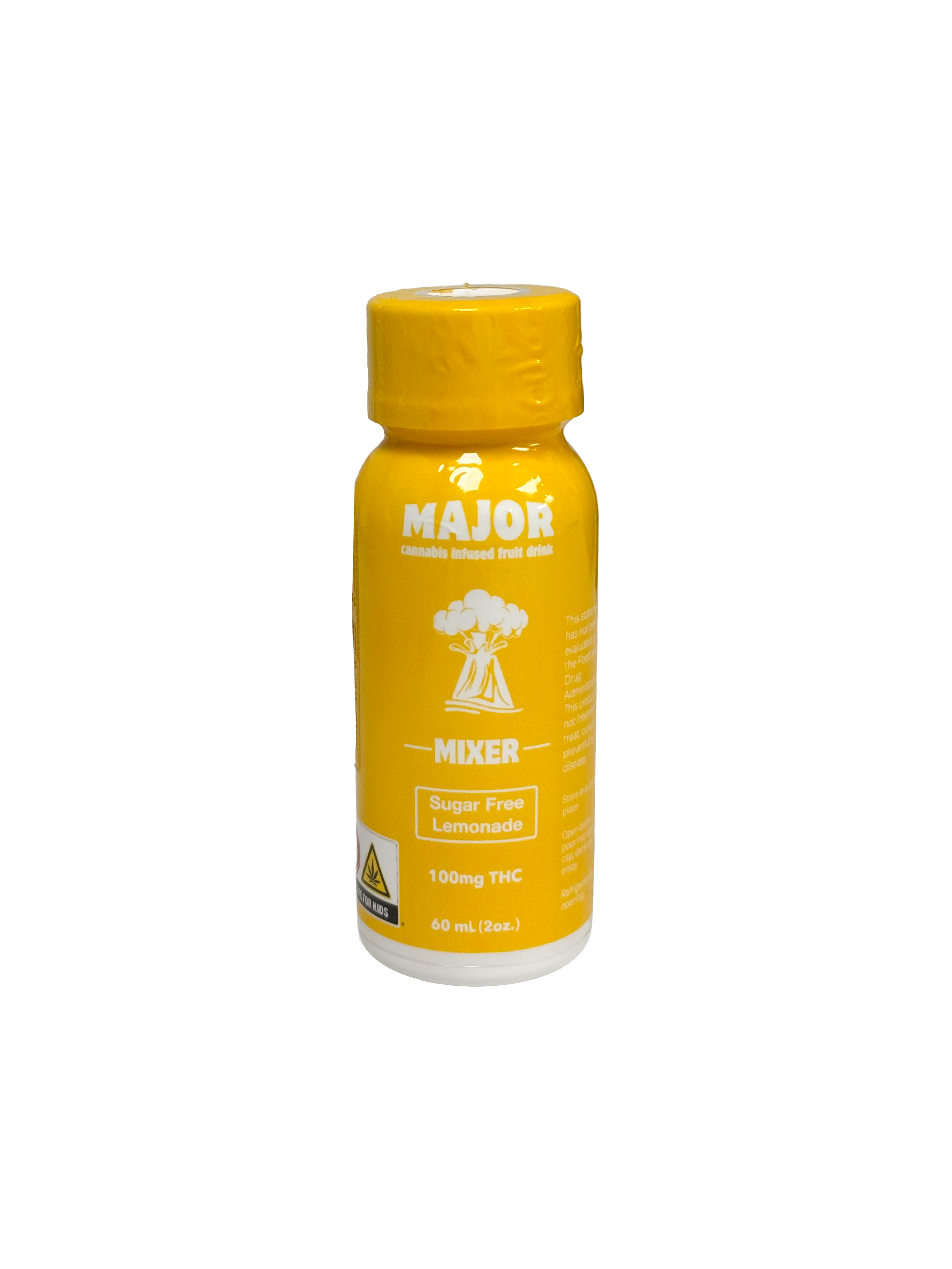 Photograph of product: Major | Sugar-Free Lemonade | Drink Mixer | 100mg