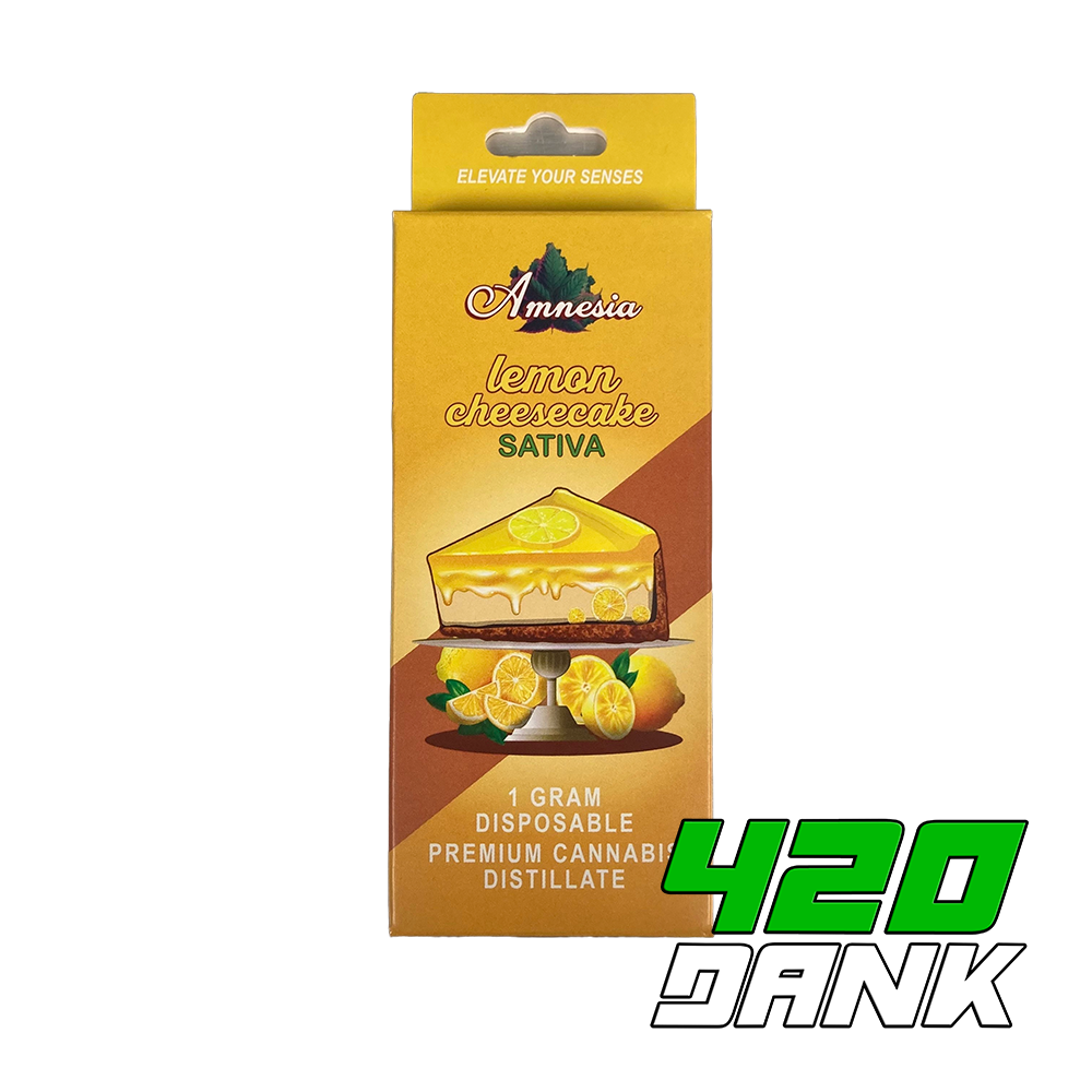 Photograph of product: Amnesia - Disposable Vape - Lemon Cheesecake