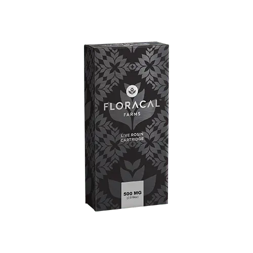 Photograph of product: FloraCal Intergalactic (I) Live Rosin Cartridge 0.5g