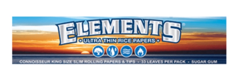 Photograph of product: Elements - King Size - Slim Rolling Papers