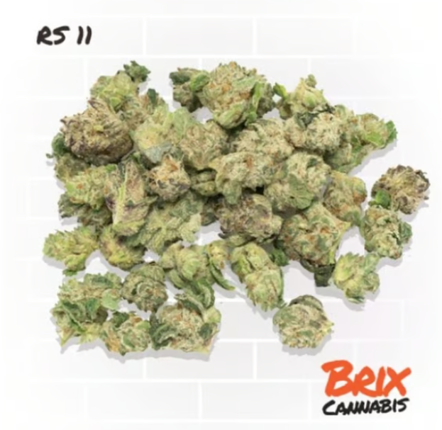 Photograph of product: Brix Oui'd Whole Flower RS11 (I) 00094 - 3.5g