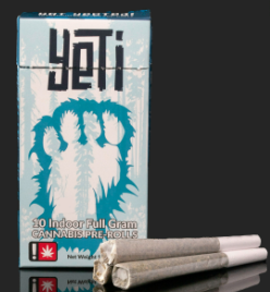 Photograph of product: Pre-Roll Pack | Blue Runtz & Tea Time | Full Gram | 10-Pack