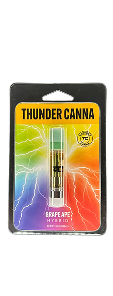 Photograph of product: Grape Ape 1g Cart - Hybrid