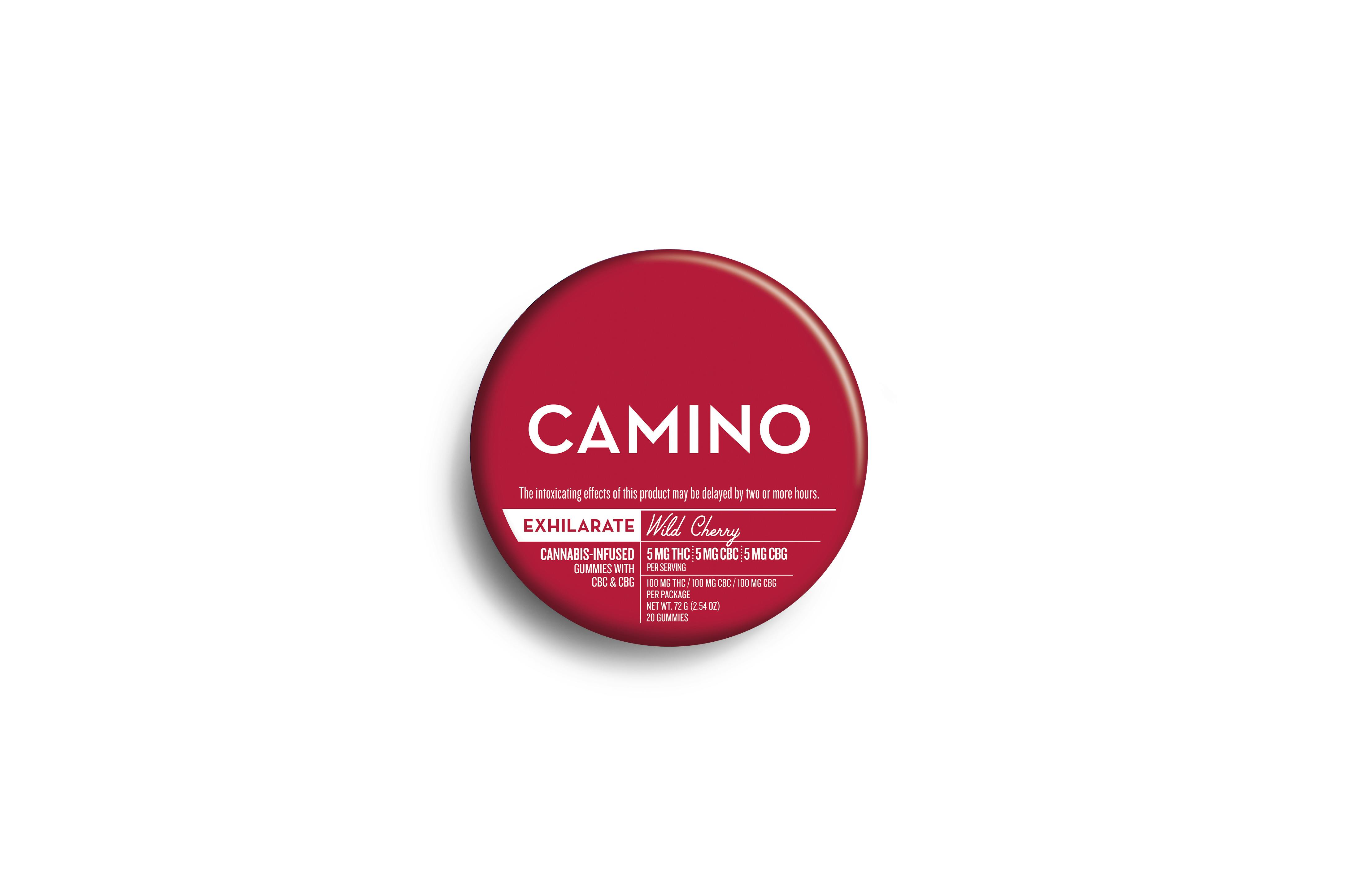Photograph of product: Camino Wild Cherry 1:1:1 - 100mg