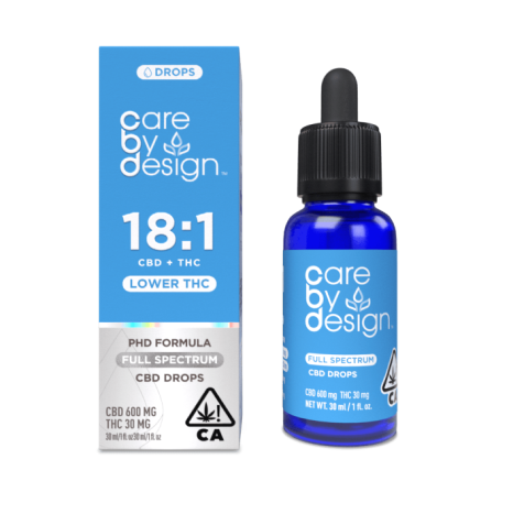 Photograph of product: 18:1 FULL SPECTRUM DROPS - 30ML