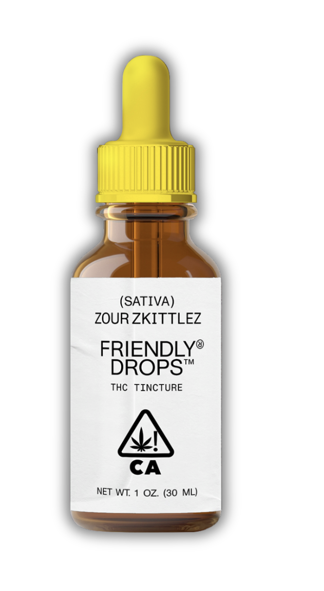 Photograph of product: THC Tincture | Strawberry Cough