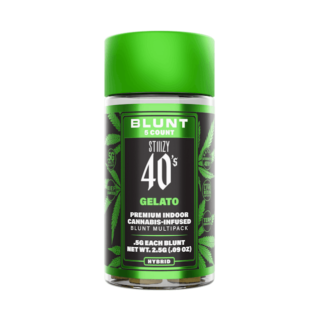 Photograph of product: Gelato | 40'S | 0.5G x 5 Mini Blunts