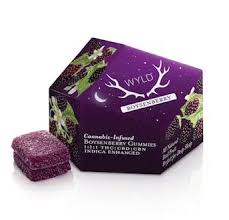 Photograph of product: Wyld 1:1:1 Boysenberry TH-oui/CBD/CBN Gummies