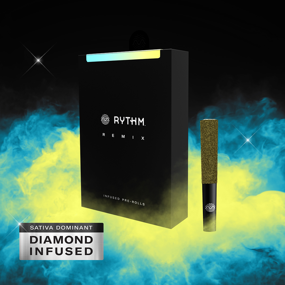 Photograph of product: Remix Infused Strawberry Sour Diesel Pre-Roll Pack 2.5g (0.5g ea | 5-Pack)