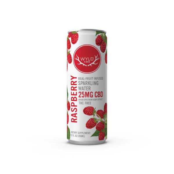 Photograph of product: Raspberry Sparkling Water | 25mg