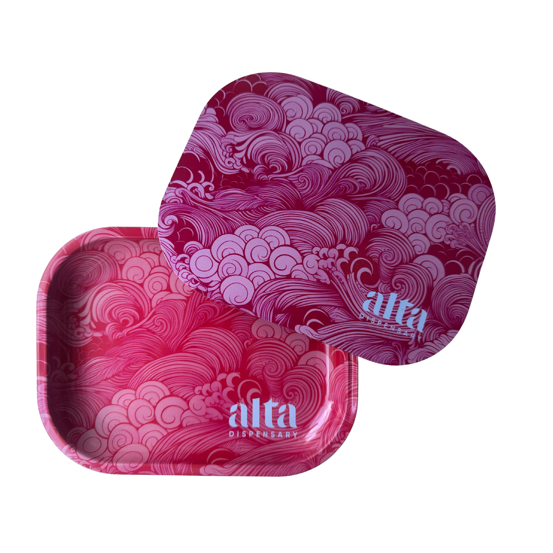 Photograph of product: Alta | Rolling Tray | Pink Waves