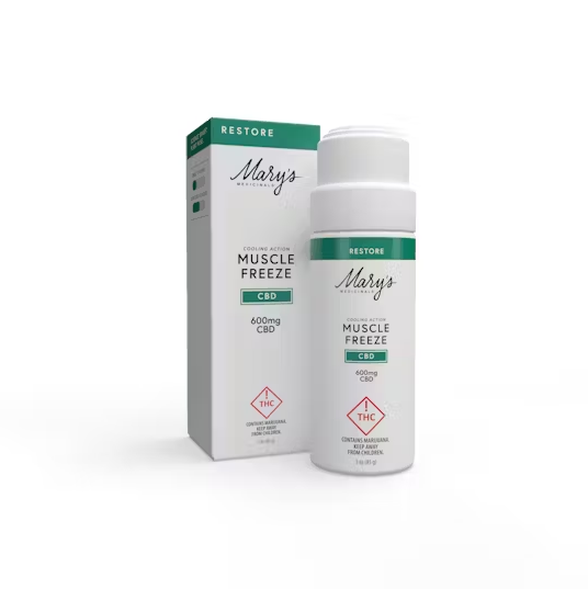 Photograph of product: MARY'S MEDICINALS - Topical - Restore - Muscle Freeze - 600MG CBD - 3oz