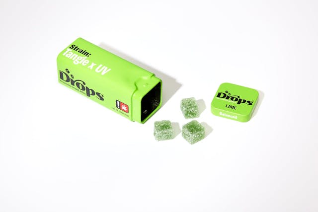 Photograph of product: Lime | 20 Piece | 100mg Gummy