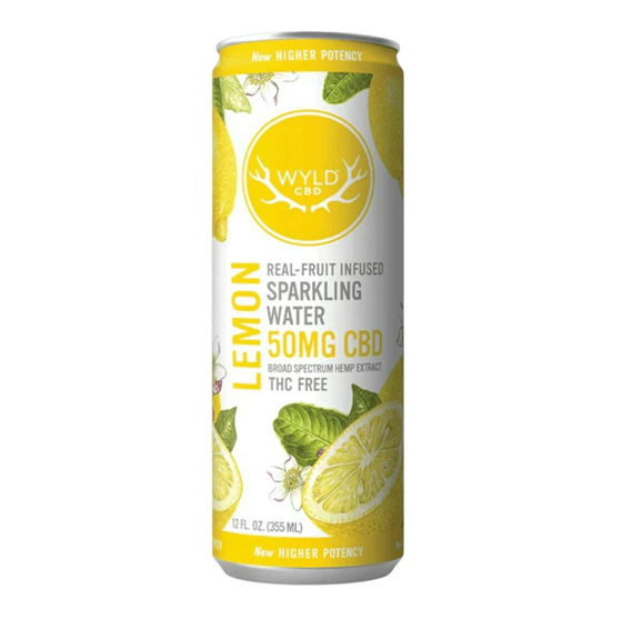Photograph of product: Wyld | Lemon | CBD Single Beverage 50MG