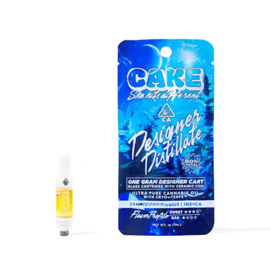 Photograph of product: CAKE - Raspberry Kush (Oui'd) Cartridge