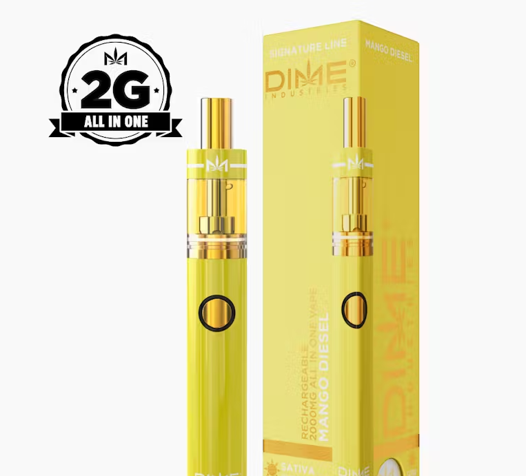 Photograph of product: DIME Mango Diesel 2g Disposable