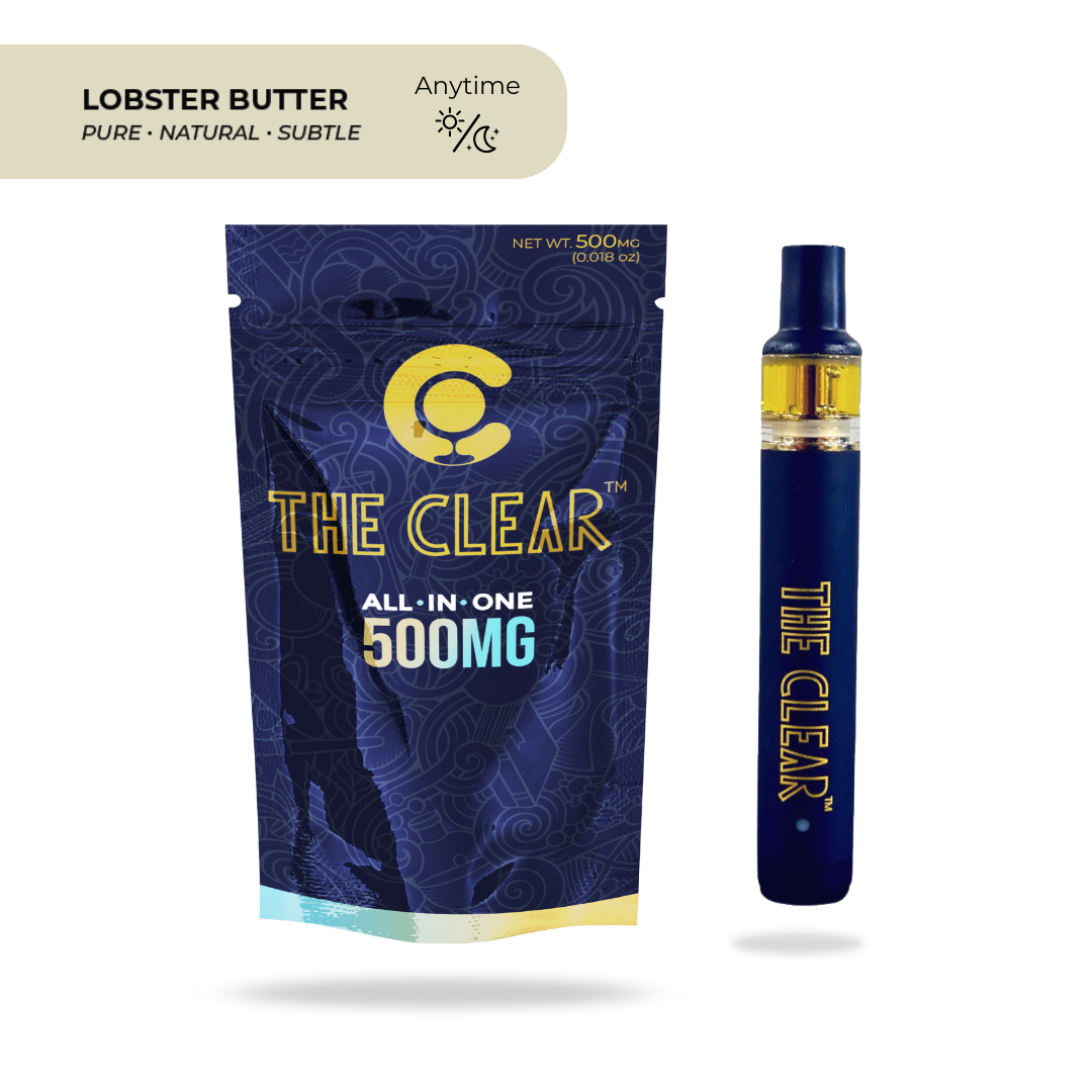 Photograph of product: The CLEAR Original All-in-One 500mg | Lobster Butter